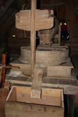 Mletje žita v Žagerskem mlinu